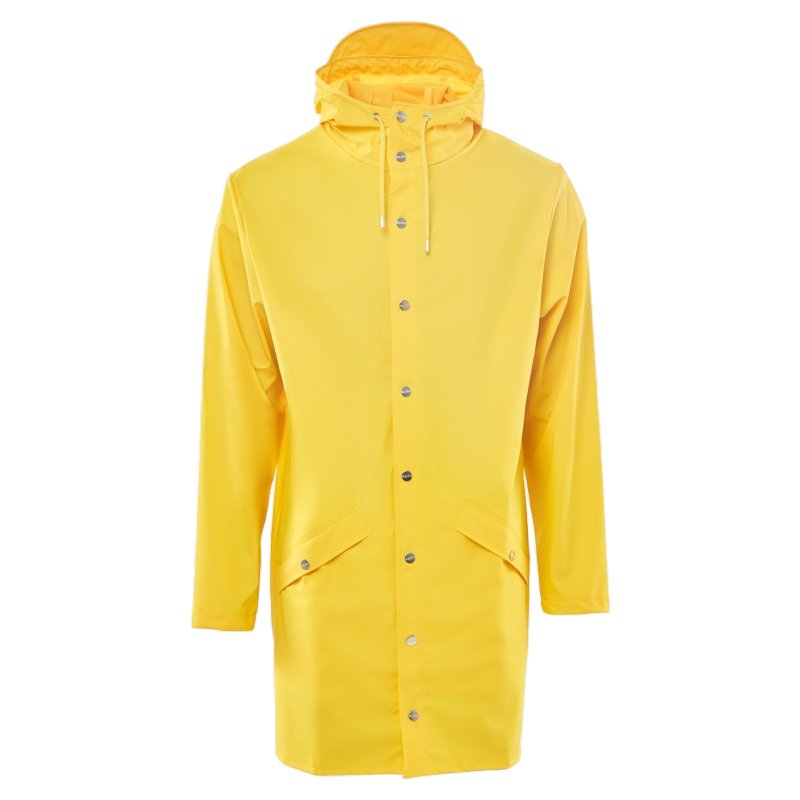 Rains Long Jacket Yellow L at MAKE Designed Objects